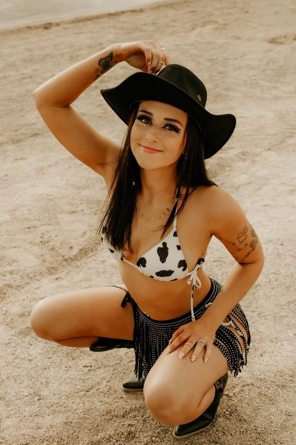 Sunshine Glow Co. sun-kissed western campaign